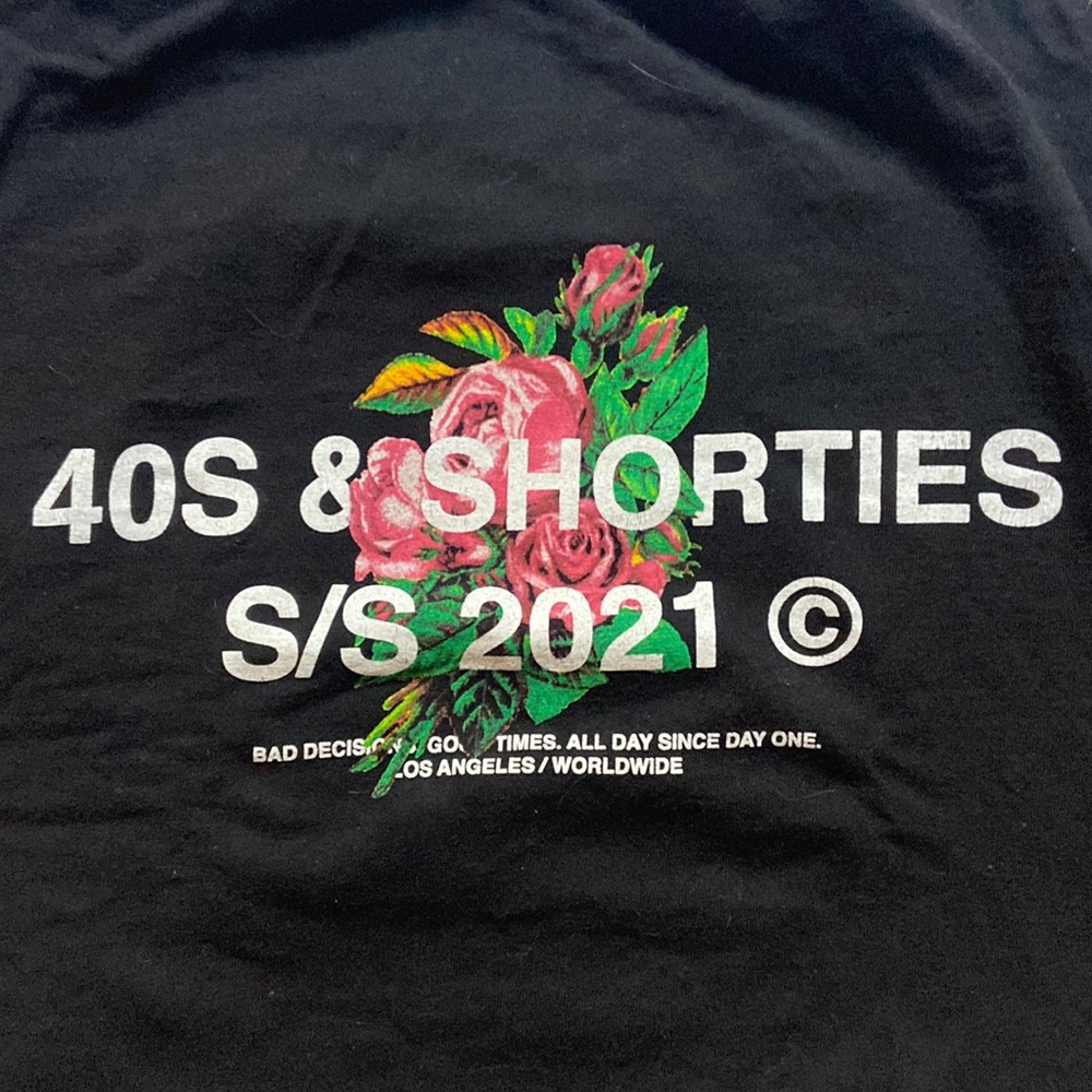 40’s & Shorties s/s 2021 floral tee